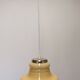 Suspension in caramel opaline, France around 1960.