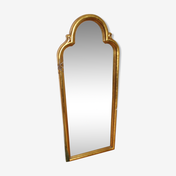 Large old gilded mirror 100x40cm