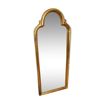 Large old gilded mirror 100x40cm
