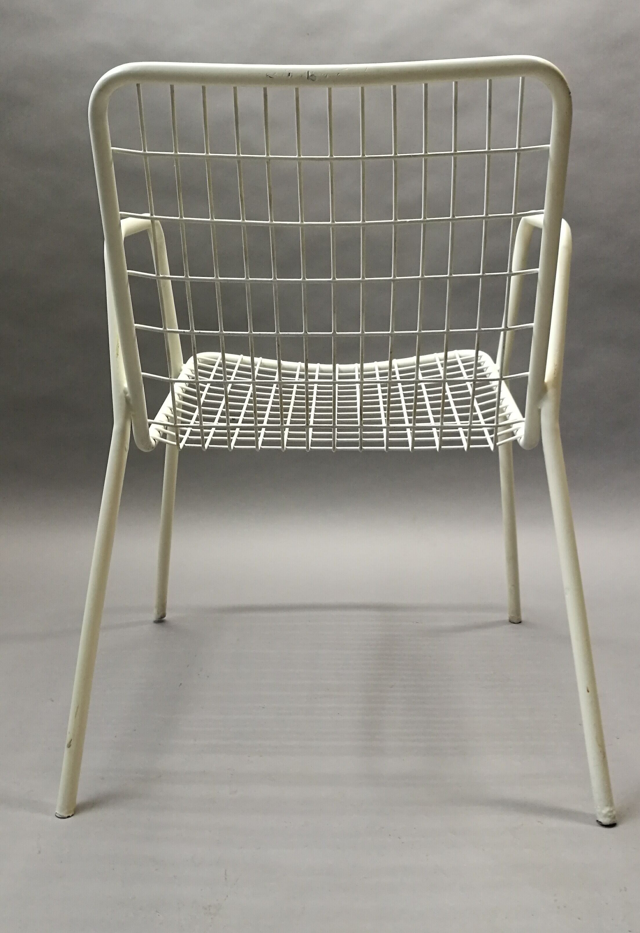 4 emu metal garden armchairs model rio