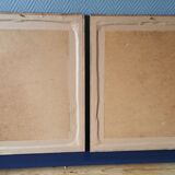 2 tableaux reproduction poires et prunes