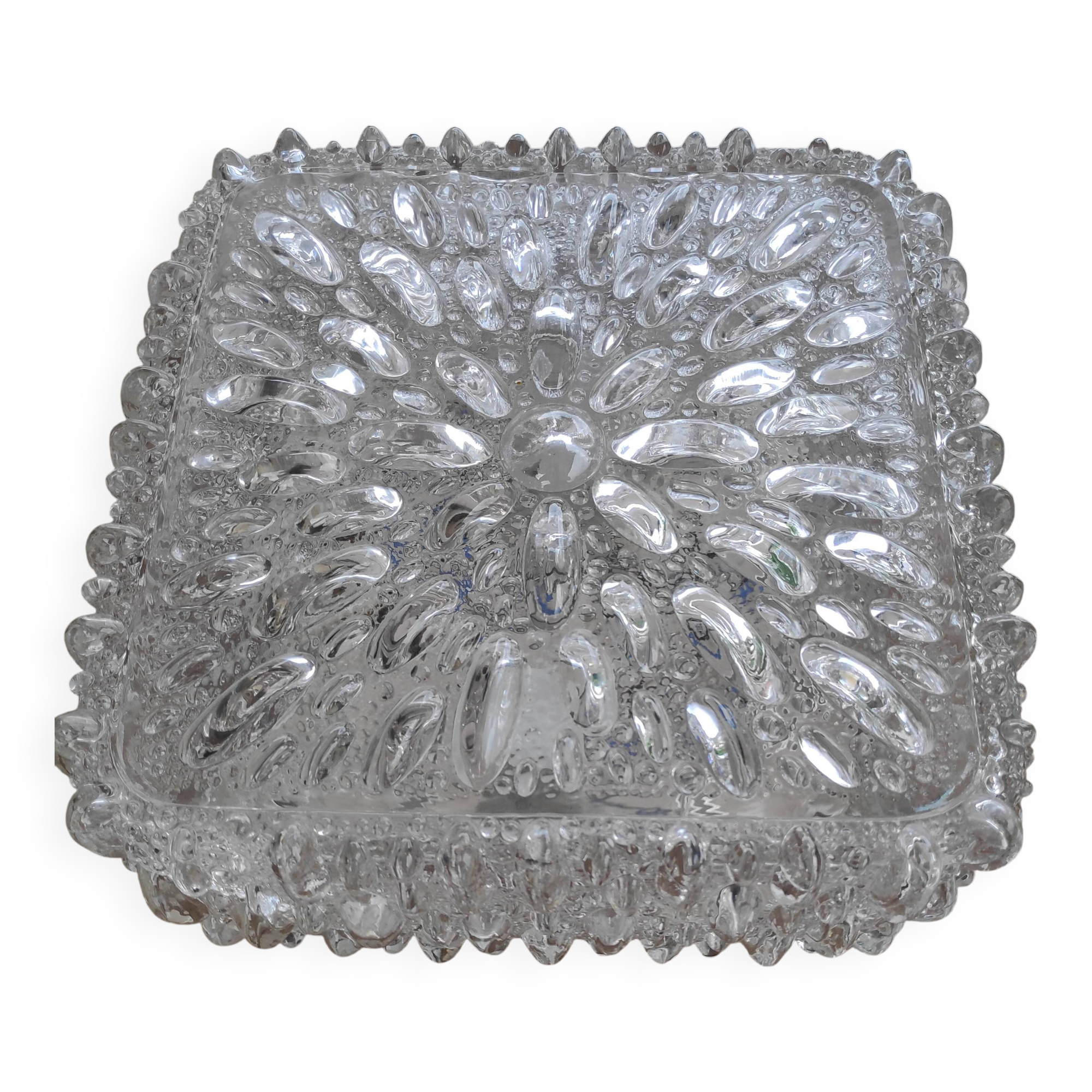 Large square ceiling light Limburg A679