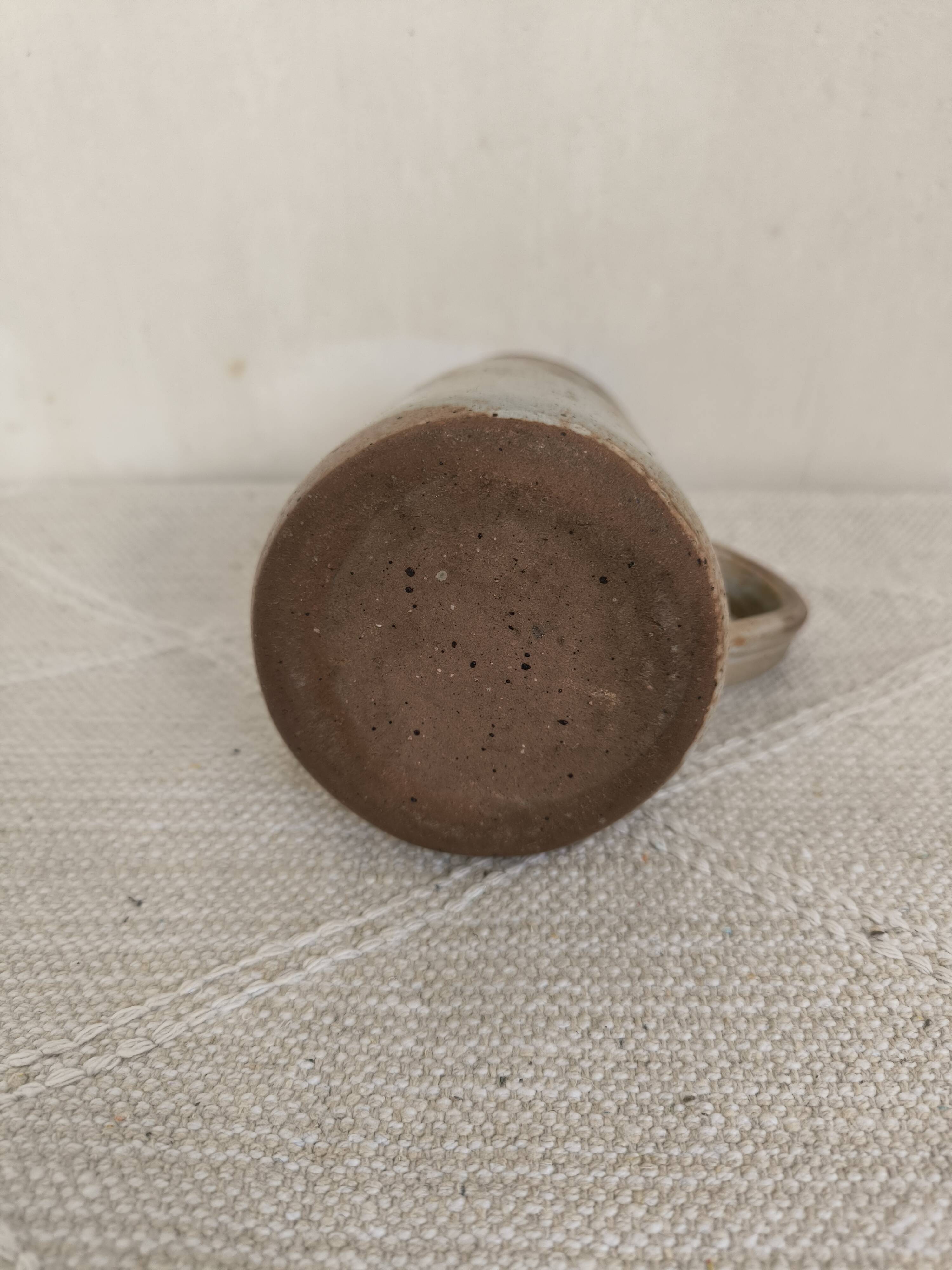 Pichet, pot à lait vintage en grès