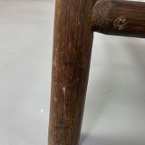 Rattan and bamboo armchair