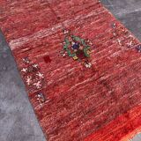 Moroccan rug Boujad red - 224 x 125 cm