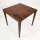 Minimalist rosewood table, Denmark, 1960s