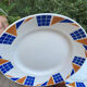 Assiettes de service Badonviller Congo