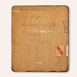 Jazz Band, 1940s b/w images on heavy wooden panels, 85 x 99 cm