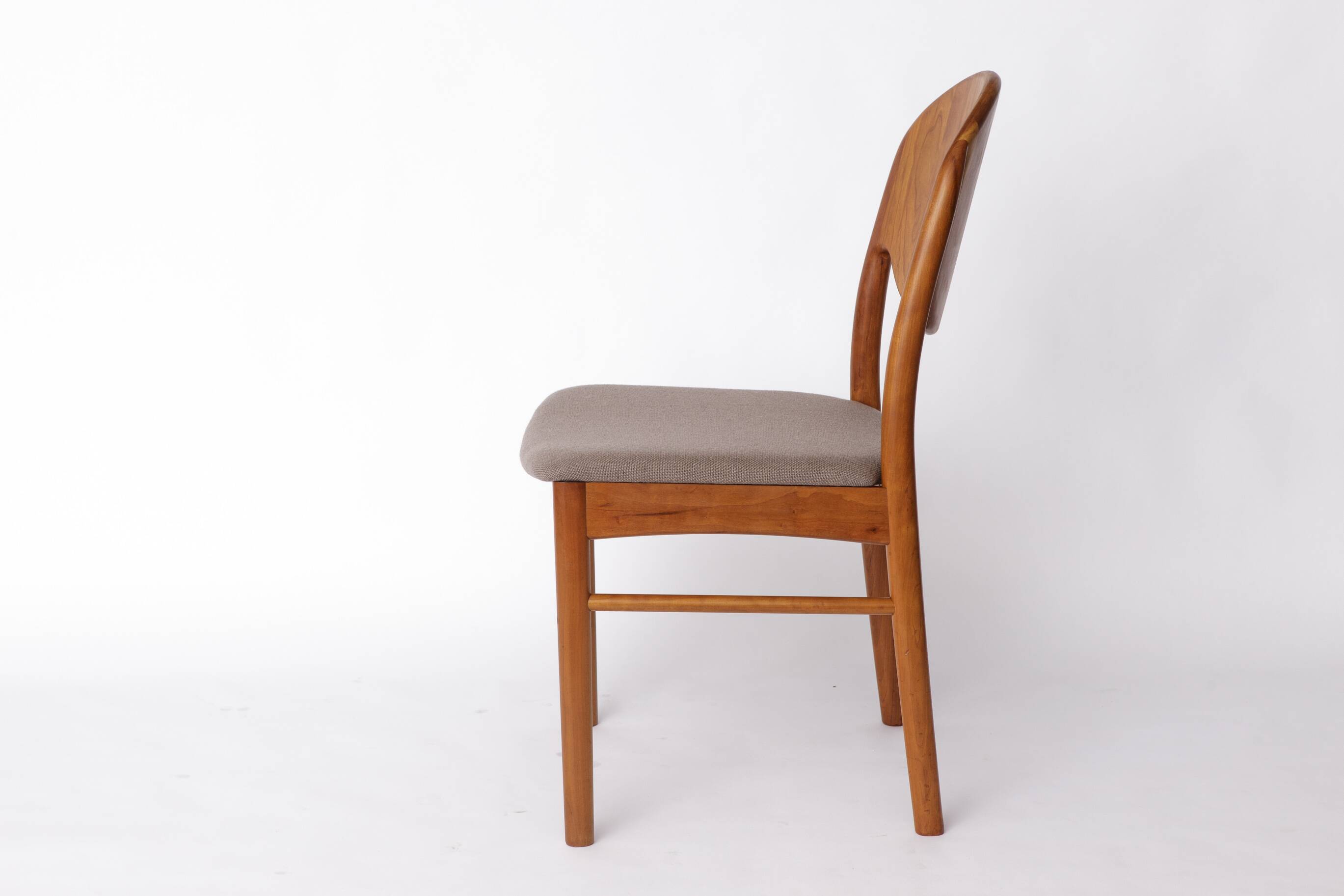 Set of 6 Danish Teak Dining Chairs – Korup Stolefabrik – 1970s Mid-Century