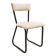 Chaises en fer tubulaire par Gio Ponti pour Kardex Italiano