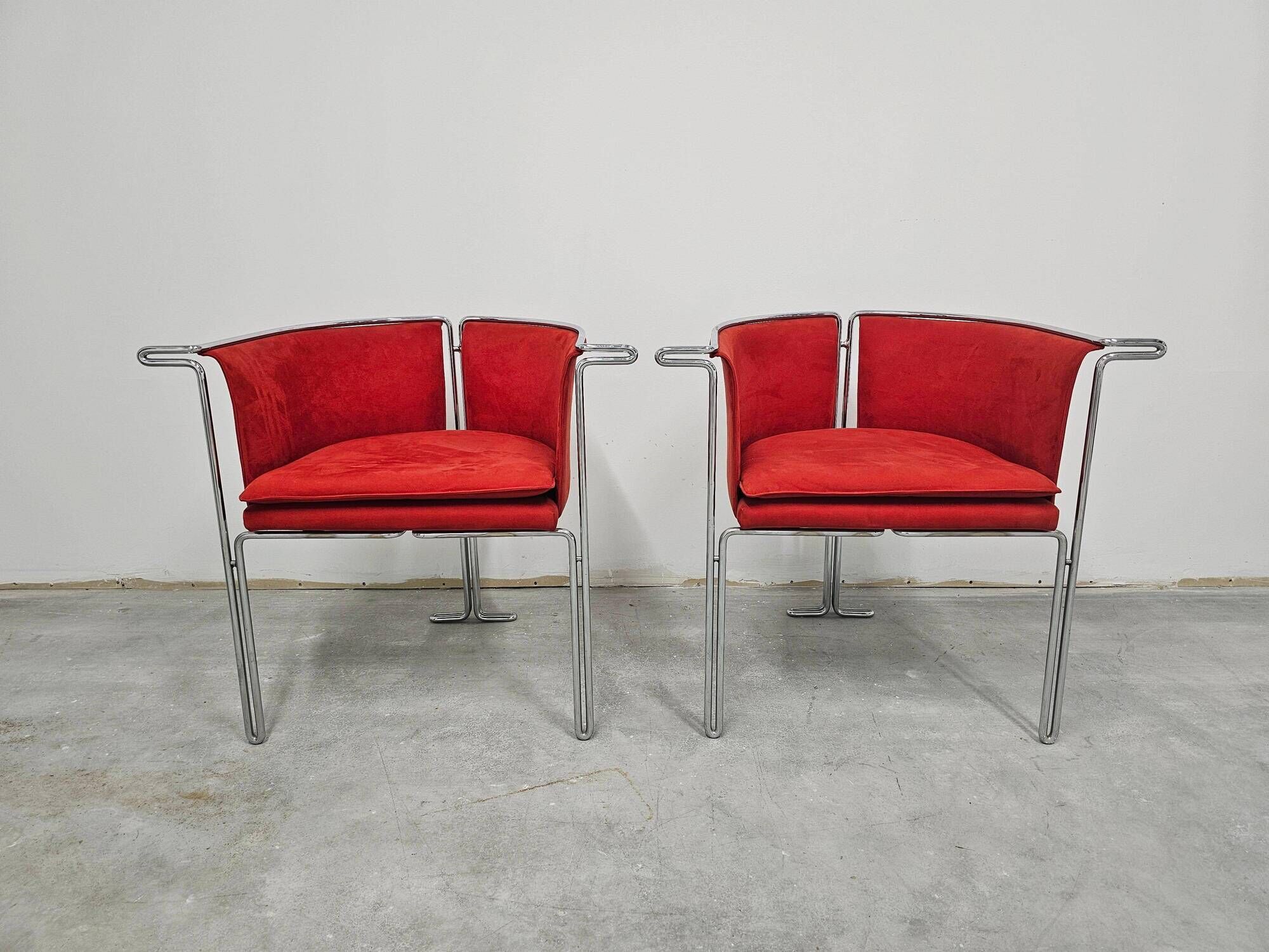 Pair of accent chairs Entelechy John Portman for Saporiti