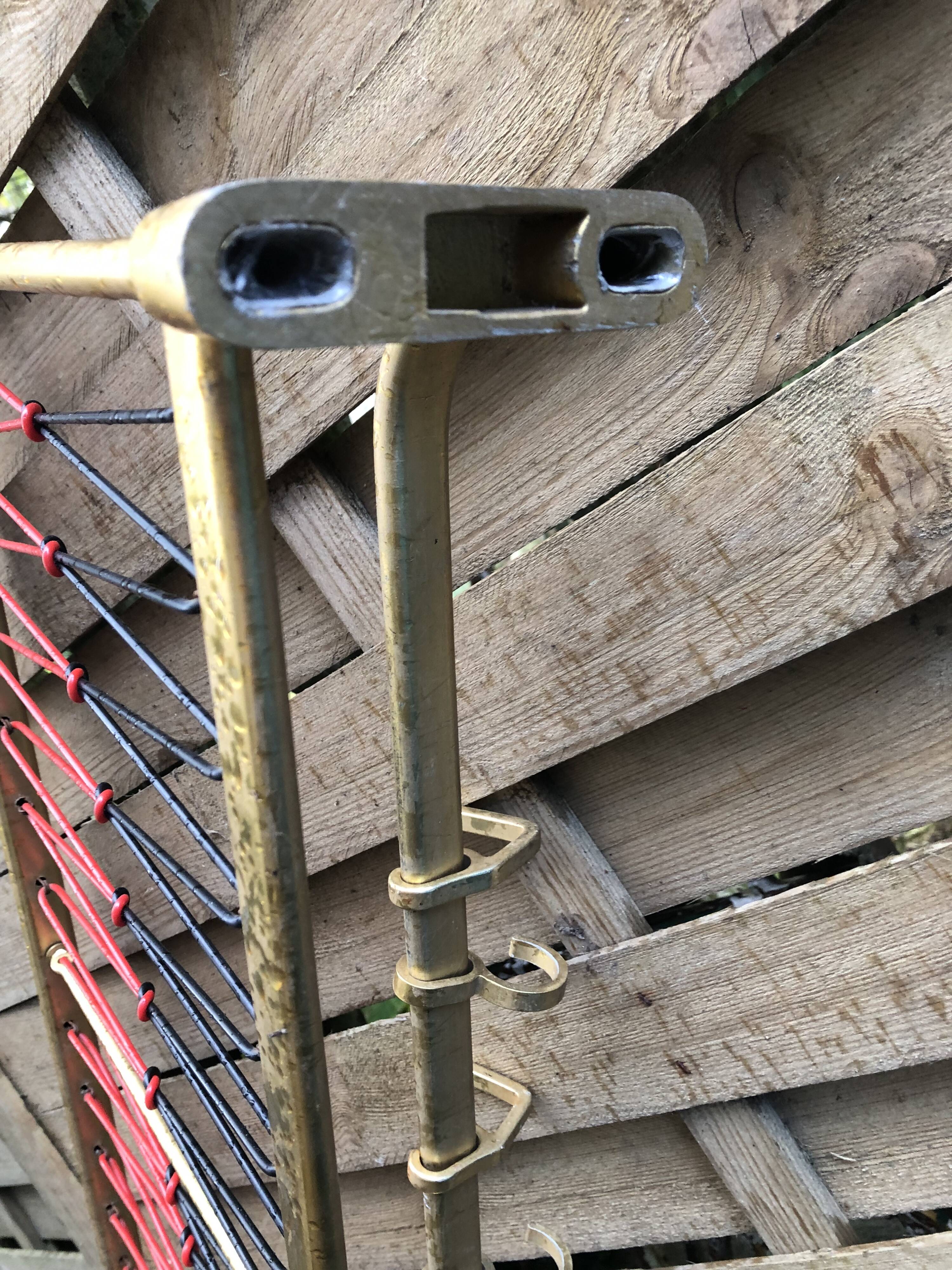 Wall coat rack sncf scoubidou 60s vintage