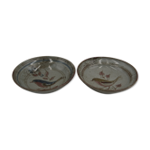 Duo cut sandstone birds ATCH vintage