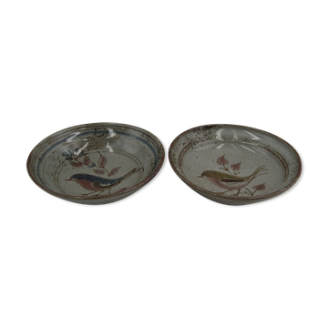 Duo cut sandstone birds ATCH vintage
