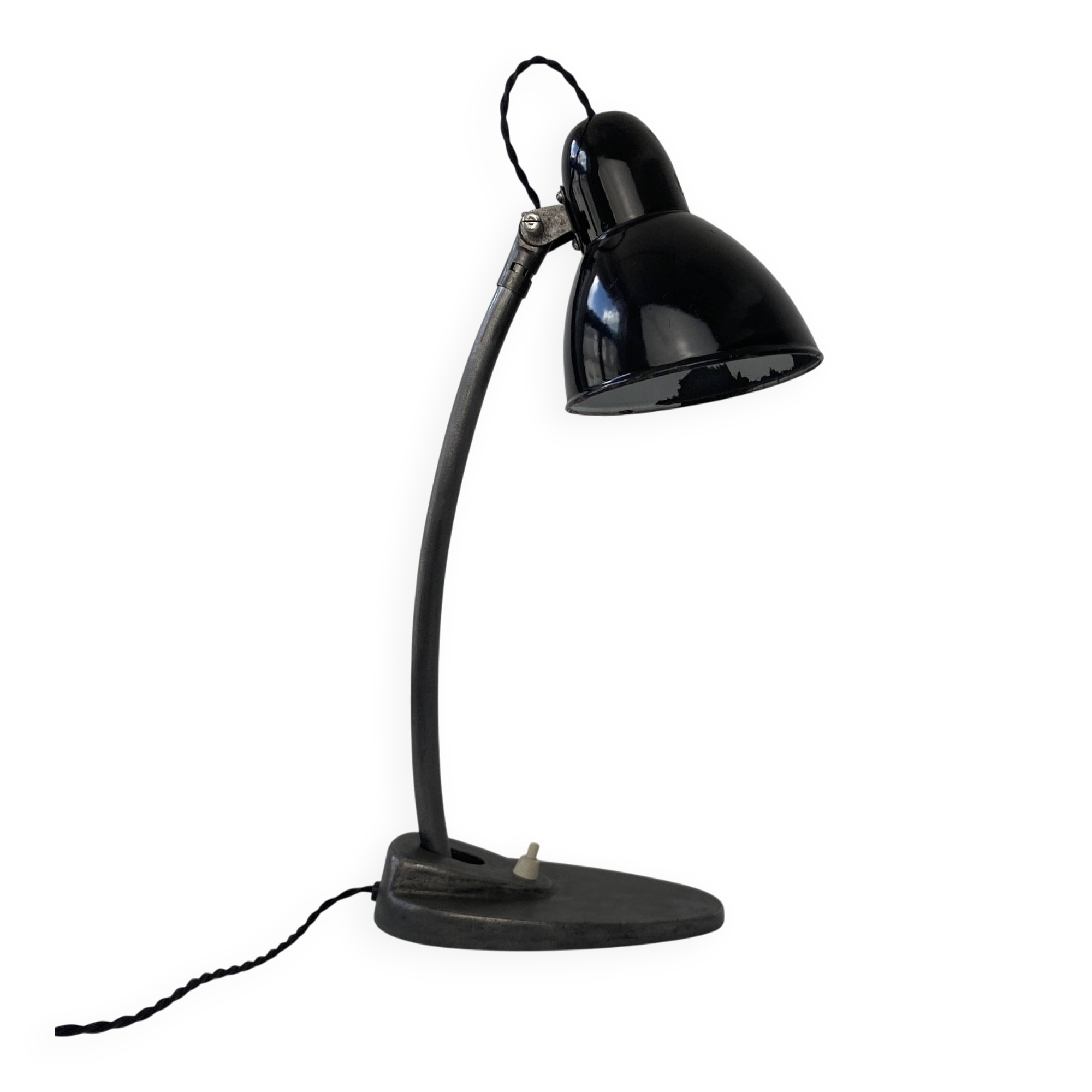 Old bauhaus industrial desk lamp "jacobus"