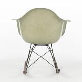 Seafoam Herman Miller Vintage Original Eames RAR Rocking Arm Chair