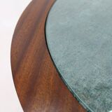 1930s Secession Mahogany Round Side Table