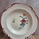 2 deep plates Longchamp Velars – ironstone – old floral pattern