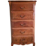 Solid oak chiffonier