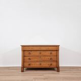 Commode en bois massif du XIXe siècle