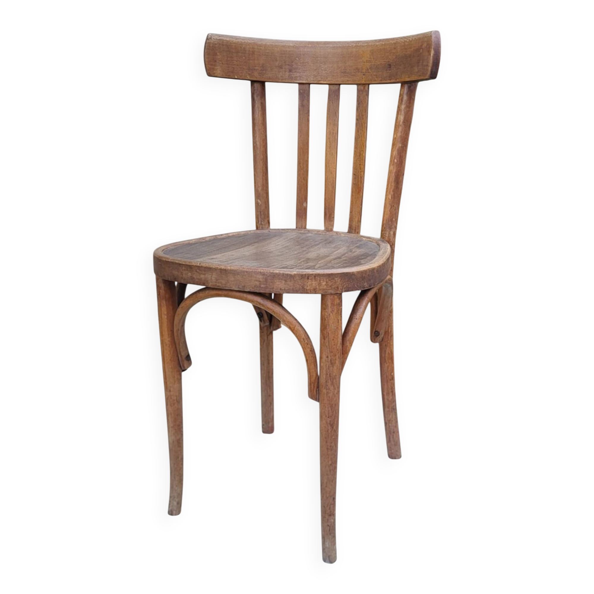 Bentwood bistro chair in Thonet/Baumann style, France, mid-20th century.