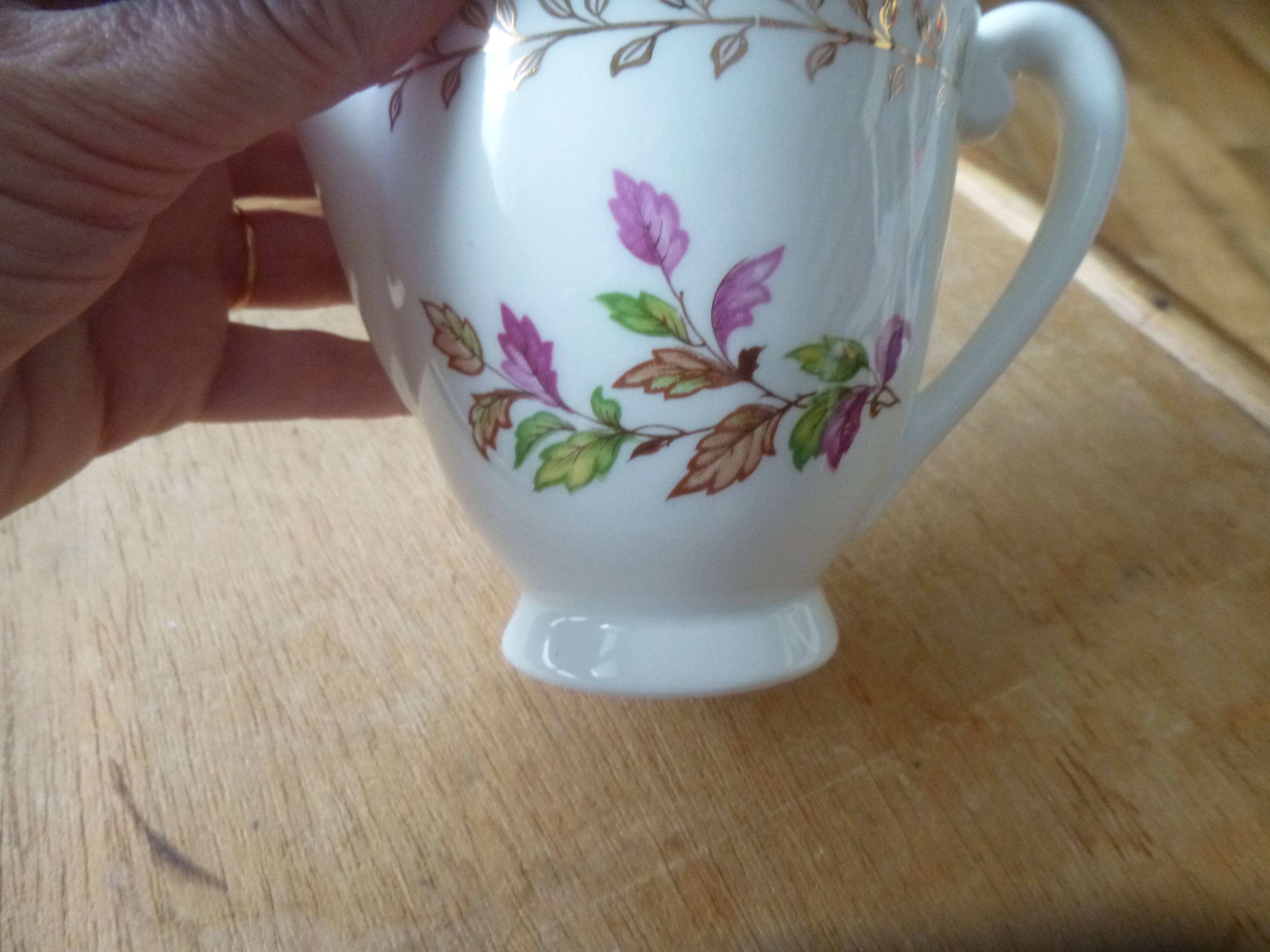 New milk jug Faience from Gien model Underwood