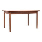 Table à manger extensible en teck danois des années 1960.