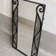 Wrought iron mirror