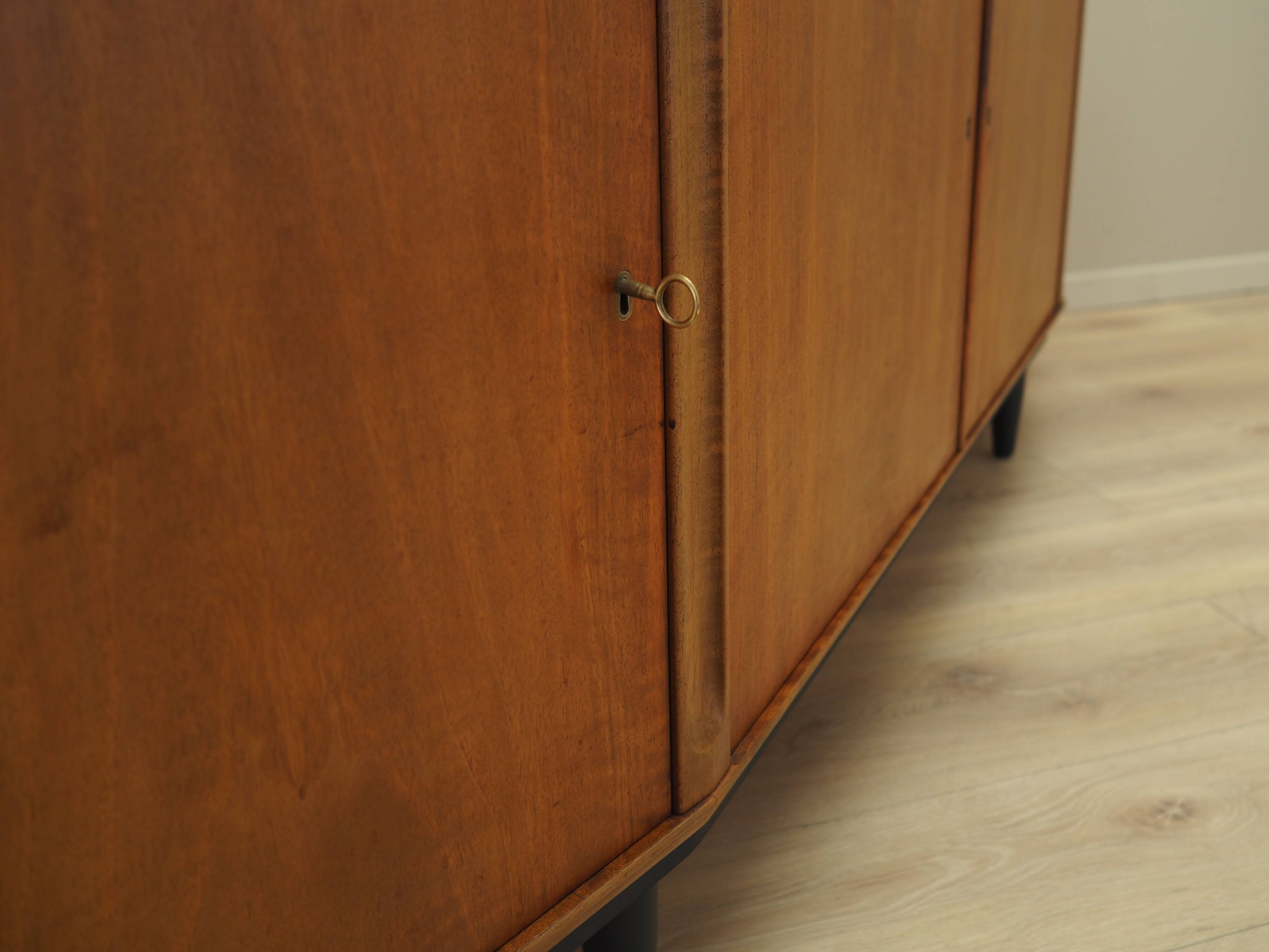 Walnut sideboard, Danish design, 1960s, production: Denmark