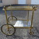 Rolling serving table in neo-classical Louis XVI style.