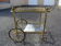 Rolling serving table in neo-classical Louis XVI style.