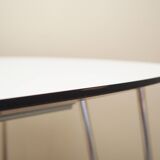 White table, Italian design, 1990s, production: Italy
