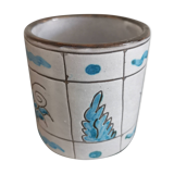 Small ceramic pot/mug by Alain Maunier Vallauris