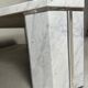 Table basse vintage – marbre de Carrare