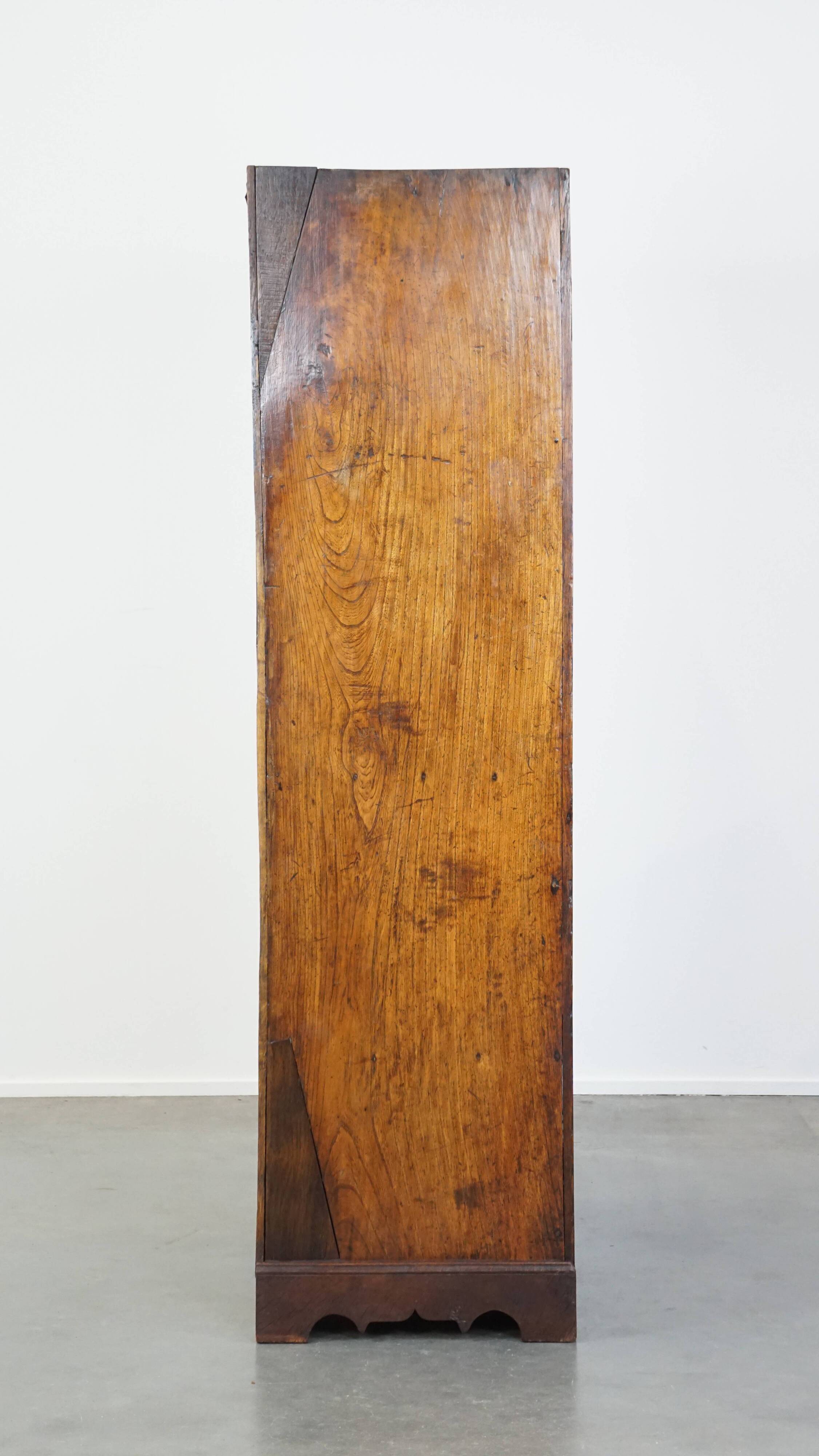 Antique oak cabinet with 4 doors from the 18th century