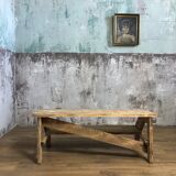 Former wooden workshop step