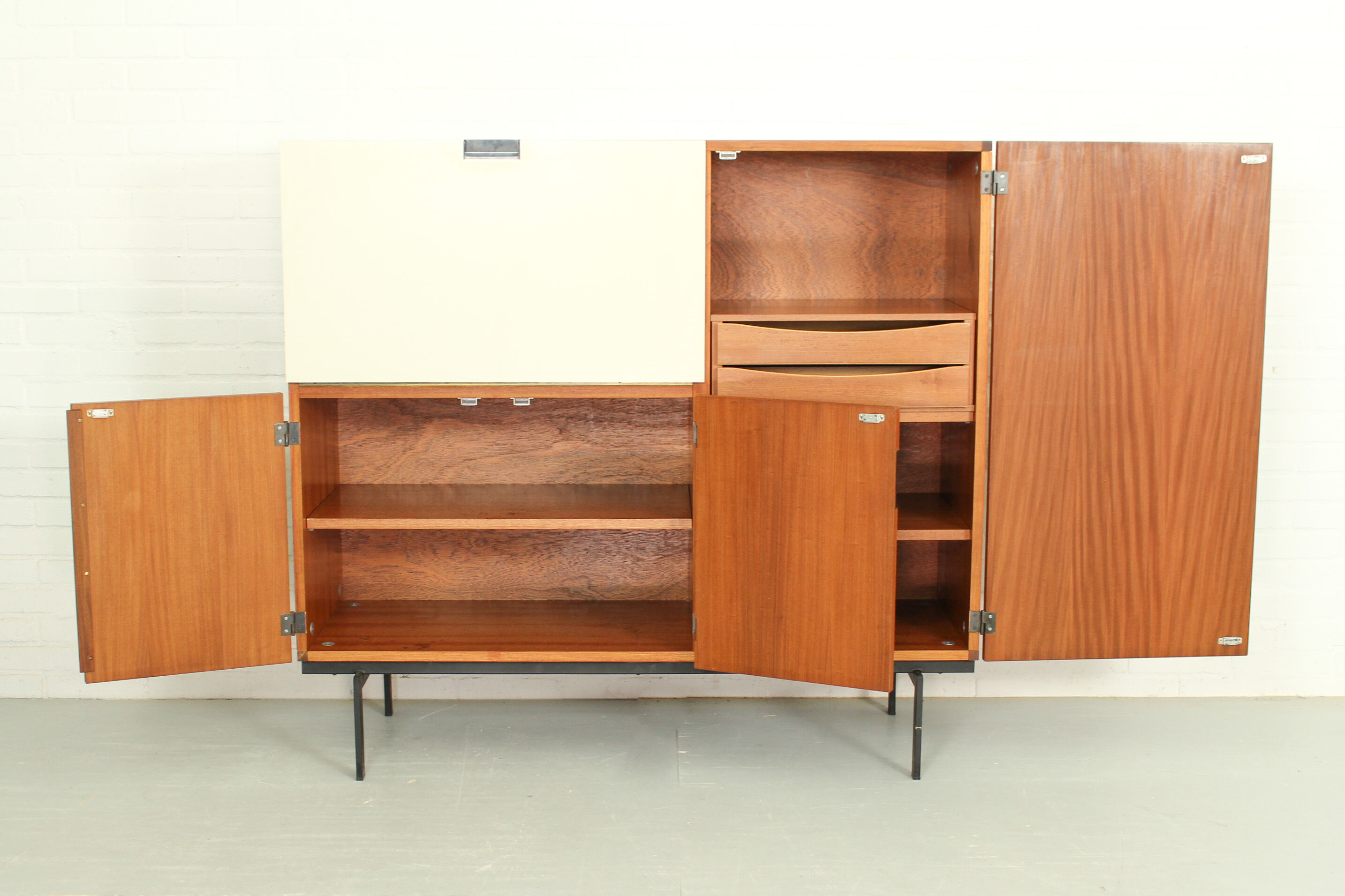 CU01 teak cabinet by Cees Braakman for Pastoe, 1958