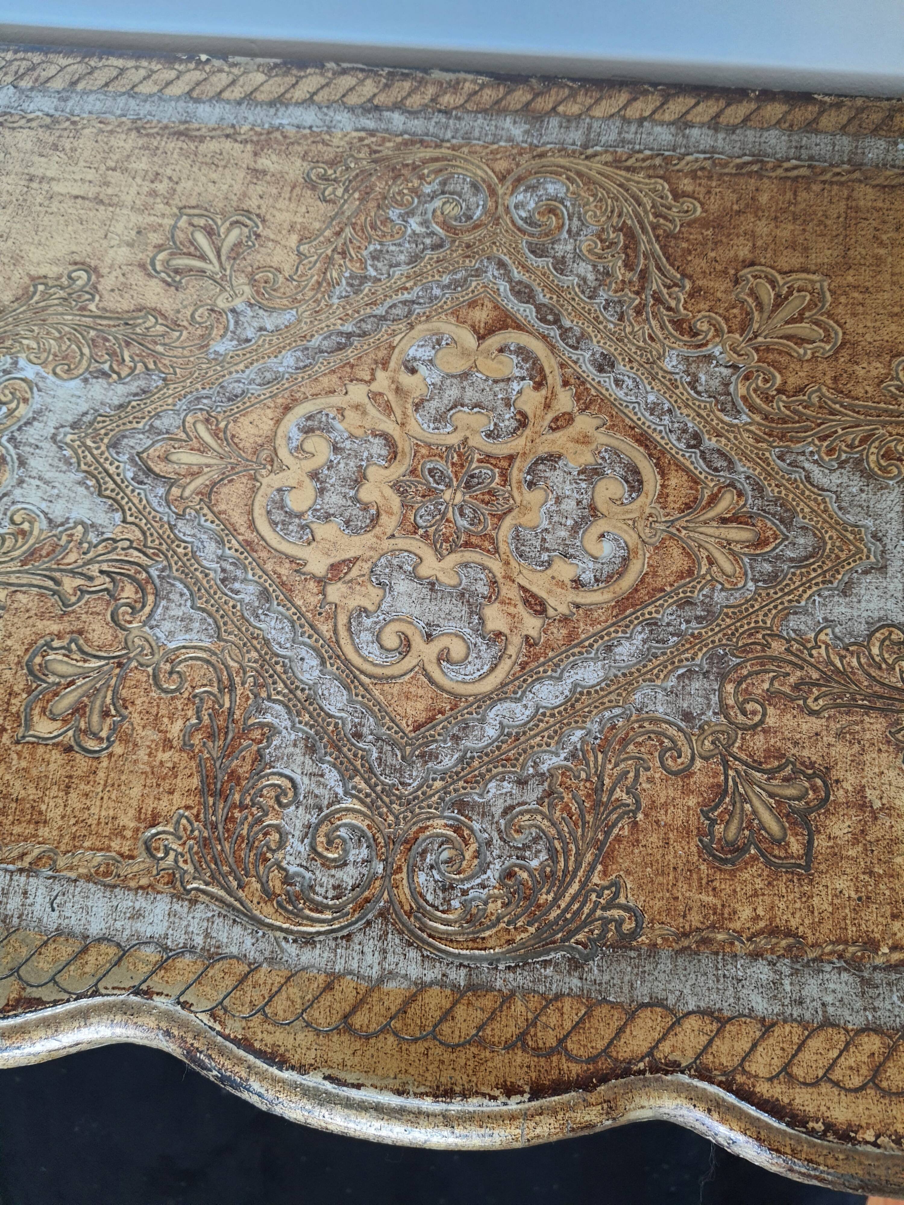 Florentine chest of drawers