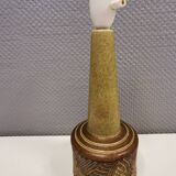 Table lamp from P.M ceramics, Denmark 1970s.