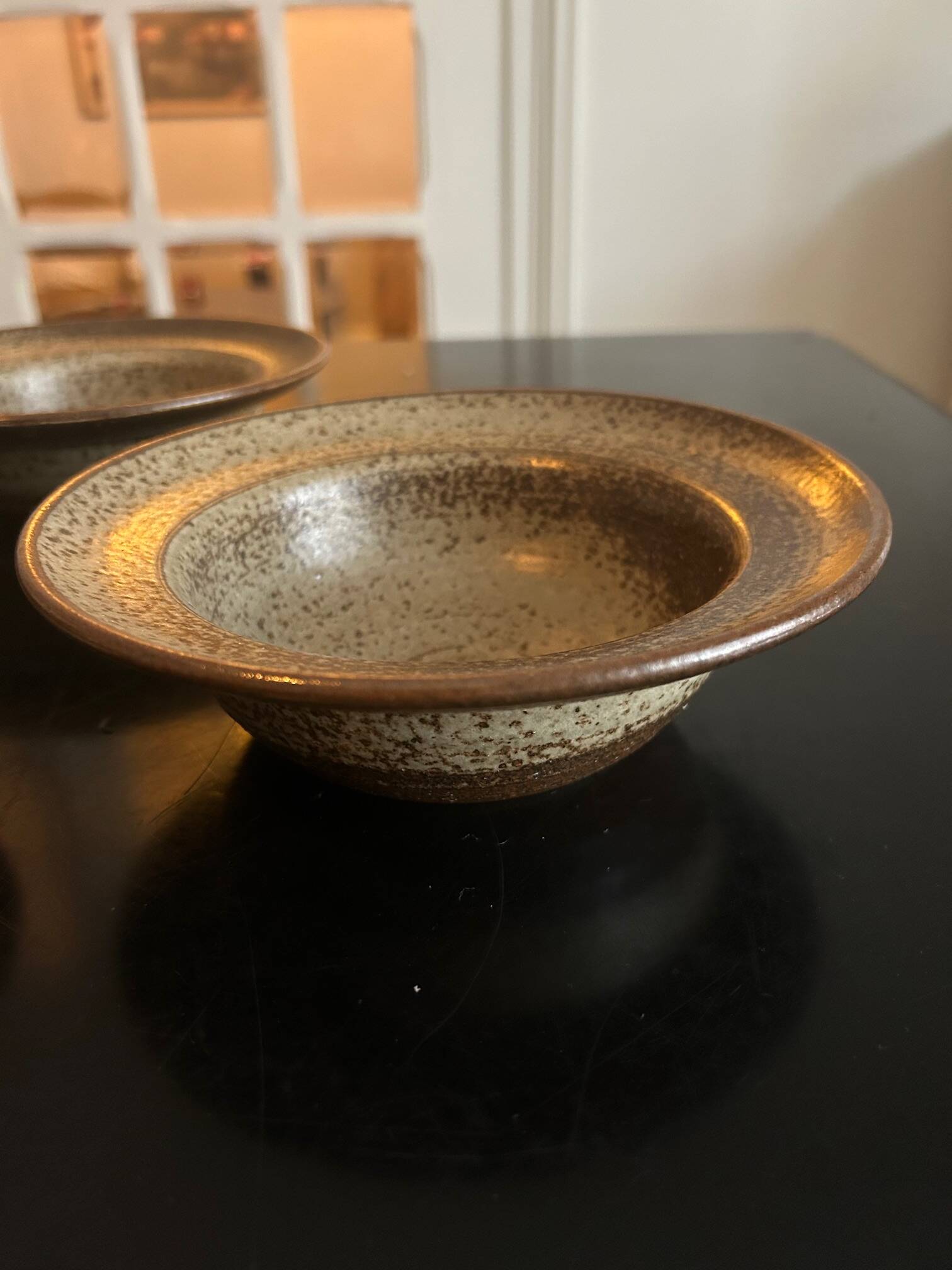 Jean Tessier stoneware tableware, Le Cep workshop