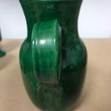Glazed earthenware service by Foucard Jourdan Vallauris, 1960s