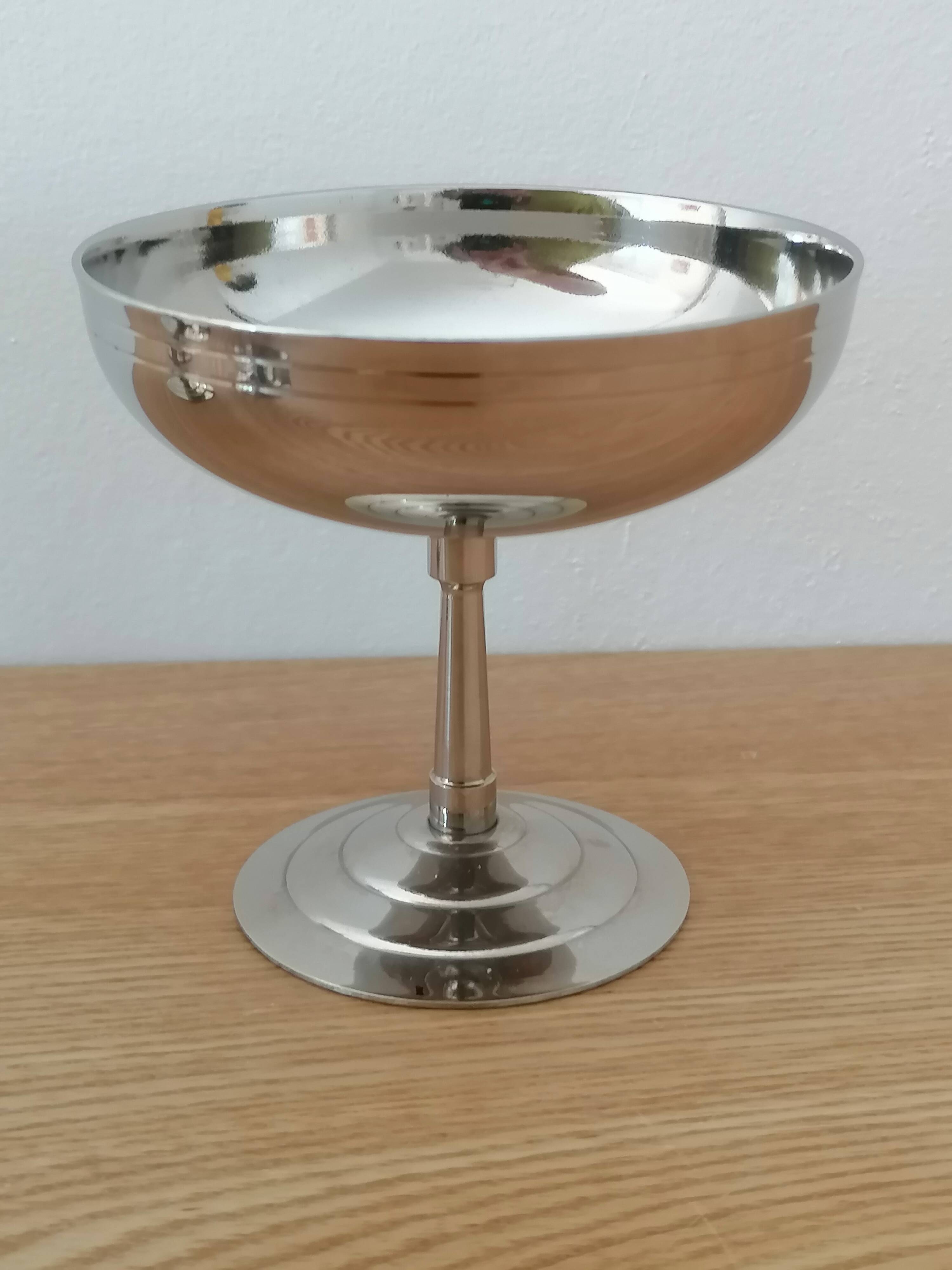 6 ice cream bowls Remi Letang stainless steel 18/10