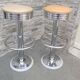 Paire de tabourets de bar style américain,professionnels