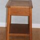 Tabouret/chevet chêne reconstruction