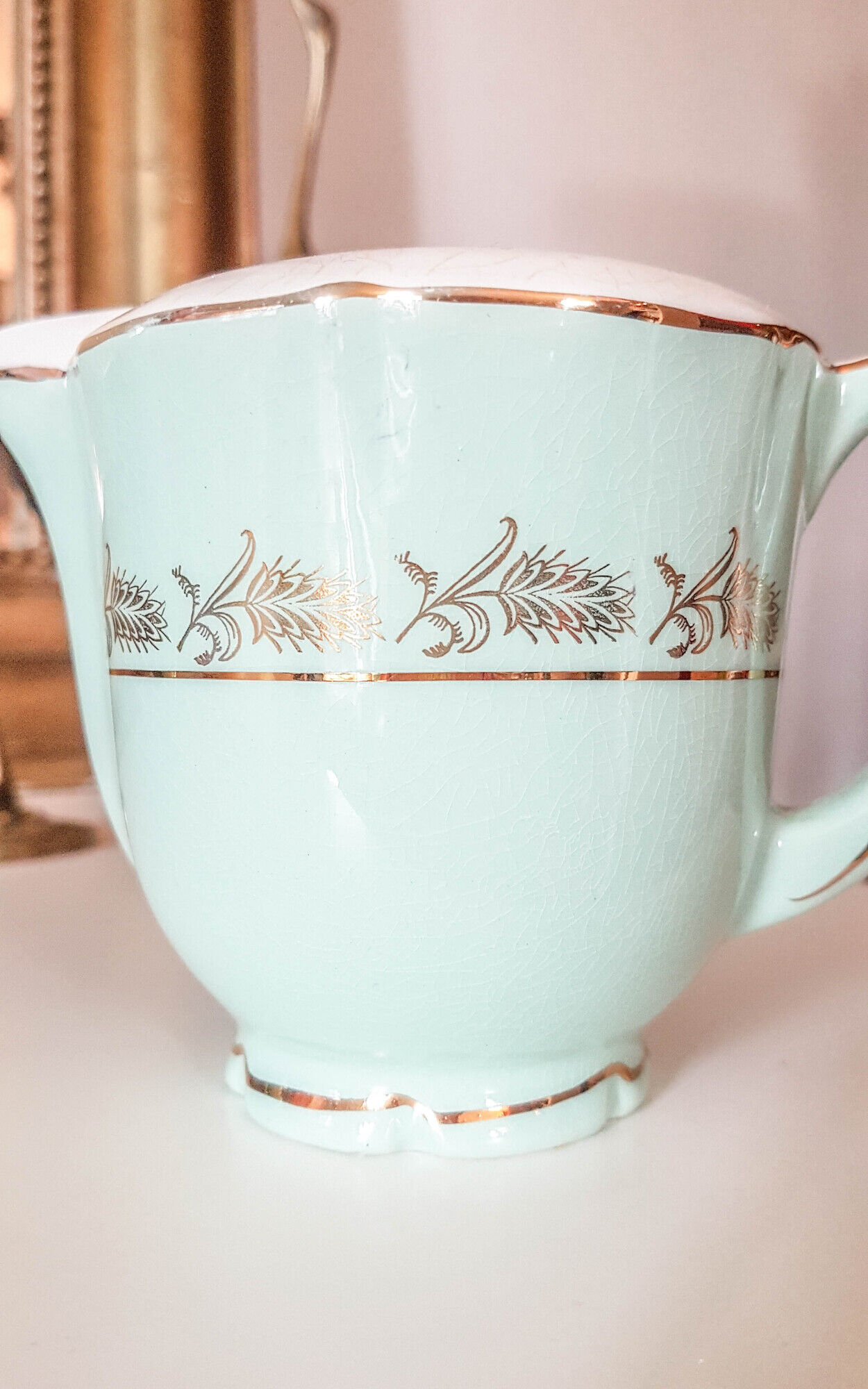 Tea service semi-porcelain céranord St Amand