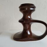 Stoneware candle holder Bastian Le Pemp Quimper