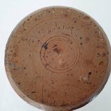 Pyrite stoneware ceramic pitcher - Signed Jm Mulin? (signature to be identified)