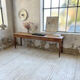 Oak table console