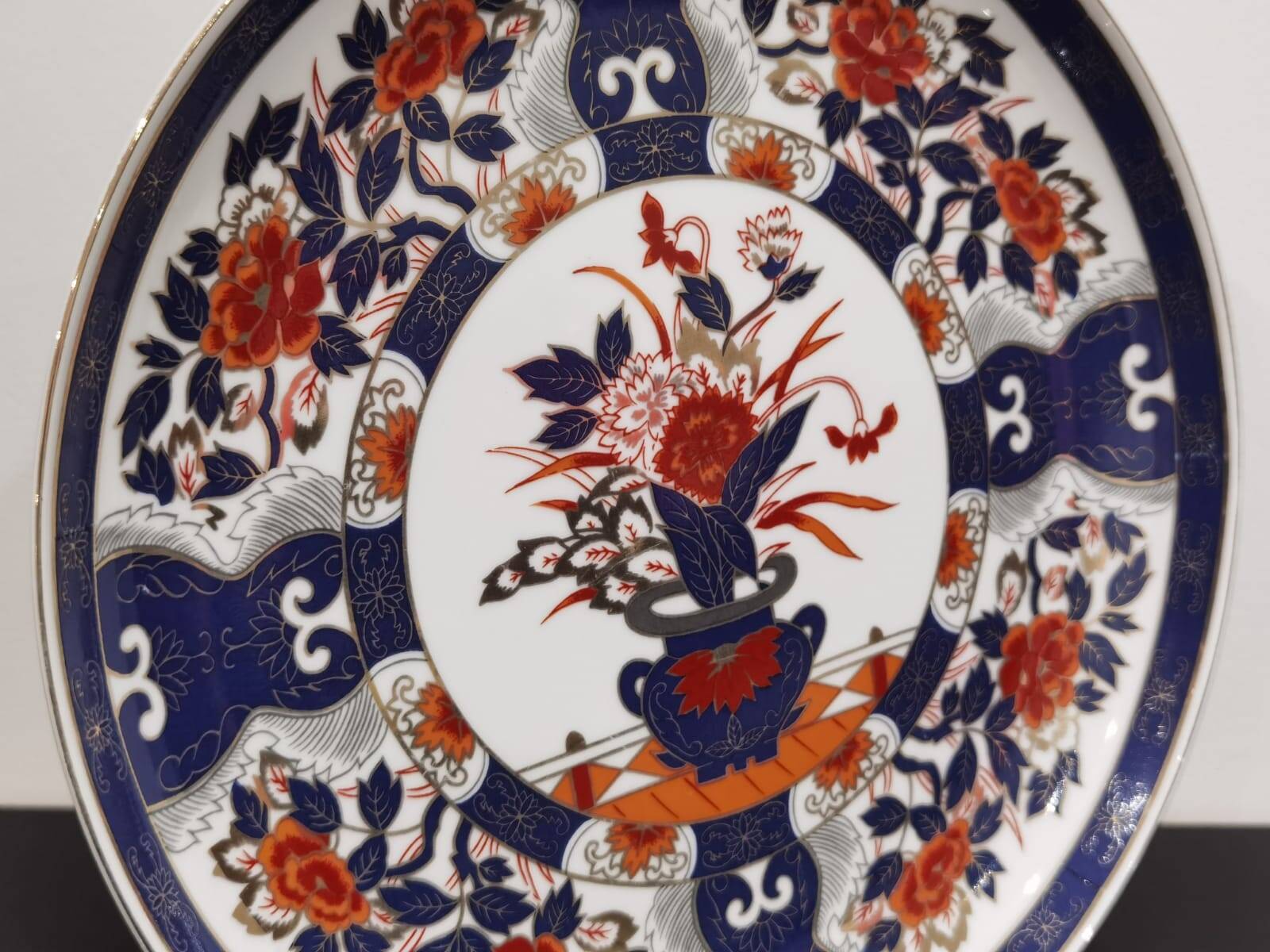 Japanese Porcelain Plate with gilding