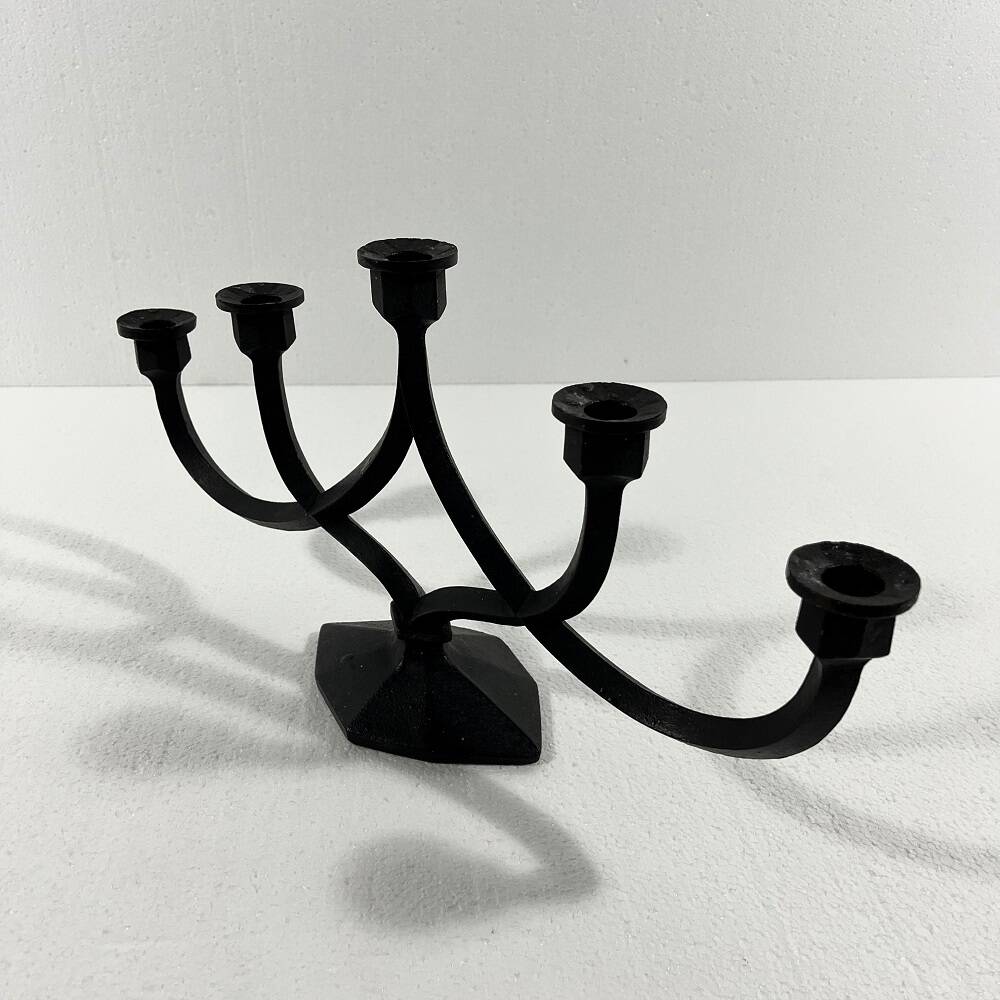 Cast iron candle holder by Giesserei Aachen 1950’s